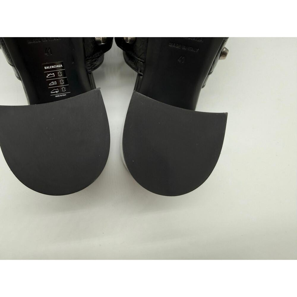 Balenciaga Women’s City Thong Sandals Black Size US 10C/IT 40C - Picture 15 of 16
